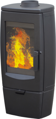 PLAMEN Peć Gala crna