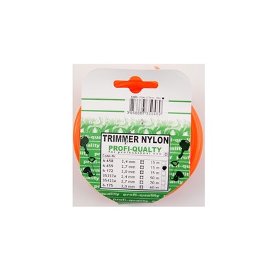 TRIMMER LINE Nit za trimer 2.7 mm/15 m četvrtasti
