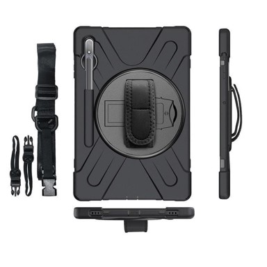 ESTUFF Zaštitna futrola za tablet, CHICAGO Full Body Defender Case, za Galaxy Tab S10 FE / S9 FE / S9 / S8 / S7