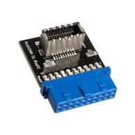 AKASA Adapter USB 3.0 zu USB 3.1 20-pin AK-CBUB51-BK