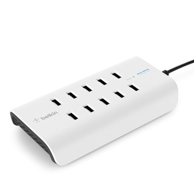 BELKIN Punjač ROCKSTAR 10-Port, USB Stanica, 120W B2B139vf
