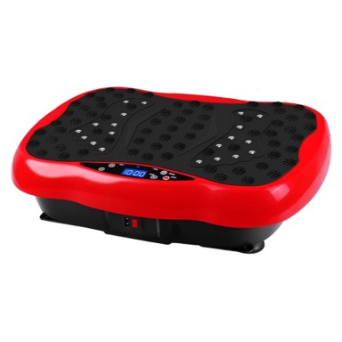 LIVEFY Fit Plate vibracijska platforma za vježbanje, crvena