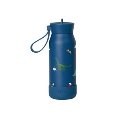 CITRON Bočica za vodu Blue Dino, 250 ml