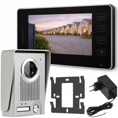 VERK Video portafon s ekranom, video interfon, 500 TVL, 90°, noćni vid