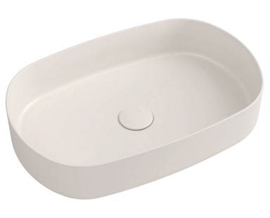 ISVEA INFINITY OVAL Umivaonik, 55x36 cm, nadgradni, keramika, slonovača