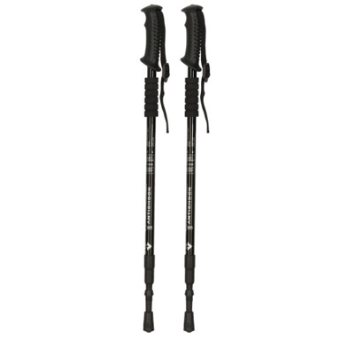 MG Nordic walking štapovi, 65–135 cm, crna