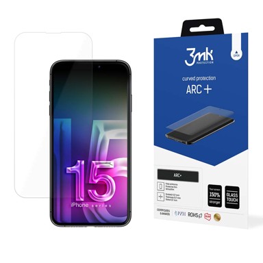 3MK Zaštitna folija za ekran ARC+ za iPhone 15 Pro, mat, antiprint