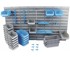 KINZO PVC zidna ladica, 43-dijelni organizator, 100×54 cm