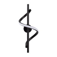 OPVIQ LED Zidna rasvjeta Likma 7 cm, crna