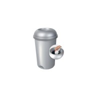 ADDIS Siva plastična kanta za smeće za odvojeni otpad 50 l 