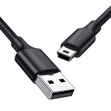UGREEN USB na mini USB kabel, 3 m, 480 Mbps, crni, US132