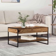 Stolić za kavu Staro drvo 80 x 50 x 40 cm, konstruirano drvo