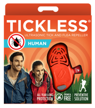 TICKLESS Ultrazvučna zaštita Human, narančasti