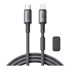 JOYROOM Kabel USB-C na Lightning 30W 1.2M, sivi