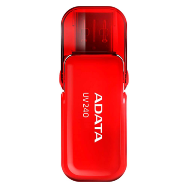 ADATA USB memorijski pogon UV240, 32 GB, USB Tip-A 2.0, crveni
