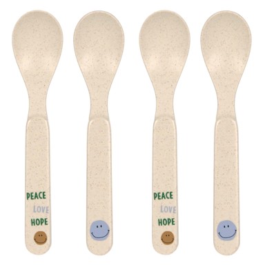 LÄSSIG Žlice Happy Rascals Smile, plavi