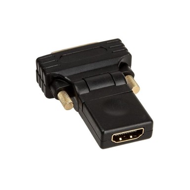 INLINE HDMI-DVI adapter, HDMI ženski na DVI muški, fleksibilni kut 17660W