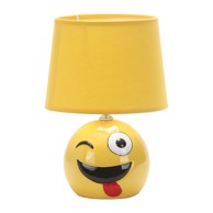 FEROTEHNA Stolna lampa Smile, 1xE14, 40 W, žuta