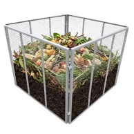 NORTHIX Čelični kompostnik, kapacitet 800 l, otvoreni dizajn