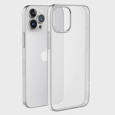 HOCO Maska Light Serija TPU za iPhone 15 Pro, Prozirna