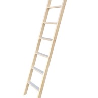 ŽAŽE Drvene ljestve za naslanjanje N6, 6 gazišta