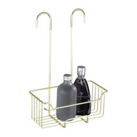 WENKO Kupaonska polica Milo viseća inox, zlatna