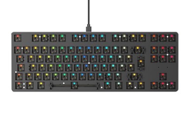 GLORIOUS Tipkovnica GMMK-TKL USB Crna