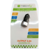 TECHLY Auto punjač IUSB2-CAR-ADP482, crni i srebrni