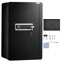 VEVOR Sigurnosni sef SS-700ZW 700x420x380 mm Crni