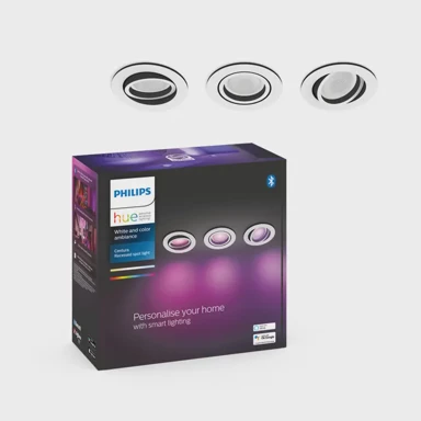 PHILIPS Hue visilica Perifo set 3, bijela