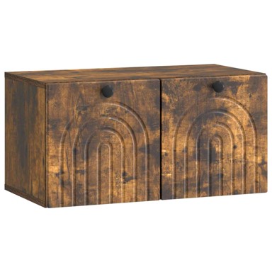 TV ormarić zidni 59,5 x 31 x 30 cm, dimljeni hrast