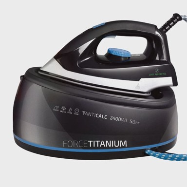 NORTHIX Just Perfecto force Titanium parno glačalo s parnom stanicom, generator pare od 2400 W s 2 bara