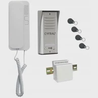 ORNO Interkom CYFRAL COSMO 1-TENANT, srebrni