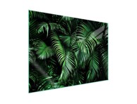 Staklena zaštitna ploča za štednjak Leaf 70 x 52 cm