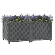 Povišena gredica 80 x 40 x 38 cm od polipropilena