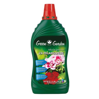 GREEN GARDEN Tekuće gnojivo za pelargonije 1 l