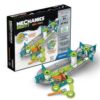 GEOMAG Set Mechanics Gravity Recycled RaceTrack, 67 kom