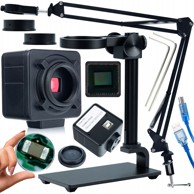 ROSFIX Set za digitalnu mikroskopiju ODM-180X s kamerom Crux PRO, crna