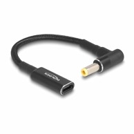 DELOCK Adapter USB-C za napajanje prijenosnog računala 60 W, crni