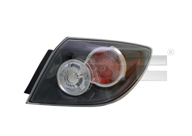 TYC Zadnje svjetlo MAZDA 3 03-09 desno 06- 5 vrata crno vanjsko 11-11803-01-2