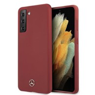 MERCEDES Silikonska maska, za Samsung Galaxy S21+, crvena
