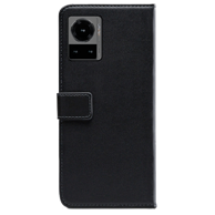 MOBILIZE PU kožna futrola tipa knjige za Motorola Edge 30 Ultra, crna