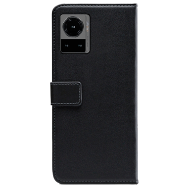 MOBILIZE PU kožna futrola tipa knjige za Motorola Edge 30 Ultra, crna
