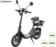 MANTA Električni romobil MES1402J FLINSTONE, 500 W, do 40 km