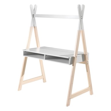 VIPACK Bijeli dječji stol Kiddy