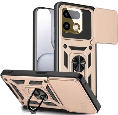 CamShield oklopna maskica za Realme 16 Pro, slide, zlatna