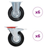 Kotačići 12 kom 125 mm