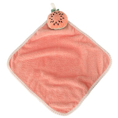 Dječji ručnik za bebe 30x30 cm ružičasti lubenica
