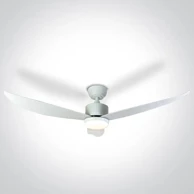 ONE LIGHT Stropni ventilator 35w led 22w cctv ip20 230v bijeli dm6302/w/v