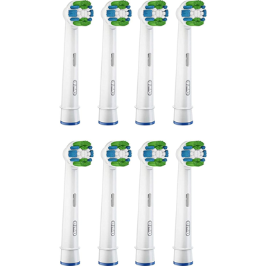 ORAL-B Glava četkice za zube Precision Clean 80339358, 8 kom, plavo-bijela